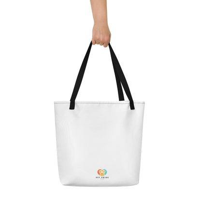 Bad Bitch Large Tote Bag - Durable & Spacious - Pet Pride Tees