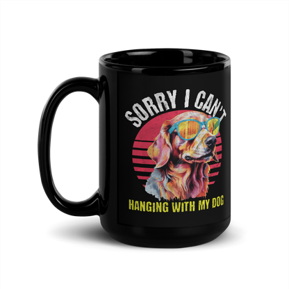 Hanging With My Dog Ceramic Mug – 15 oz - Pet Pride Tees