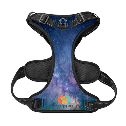 Deep Space Pet Harness and Leash Set - Reflective & Breathable