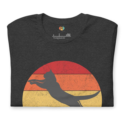Cat Dad Crew Neck T-Shirt - Pet Pride Tees