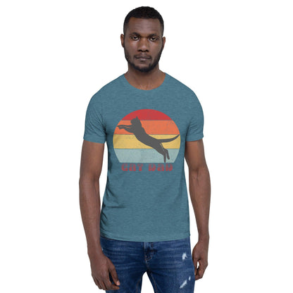 Cat Dad Crew Neck T-Shirt - Pet Pride Tees