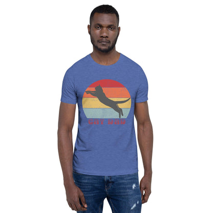 Cat Dad Crew Neck T-Shirt - Pet Pride Tees
