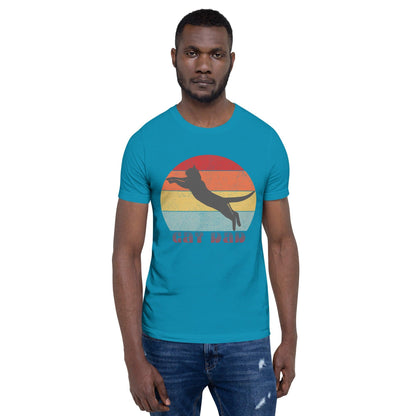 Cat Dad Crew Neck T-Shirt - Pet Pride Tees