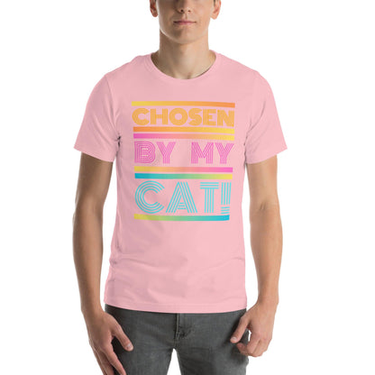 Chosen By My Cat Crew Neck T-Shirt - Pet Pride Tees
