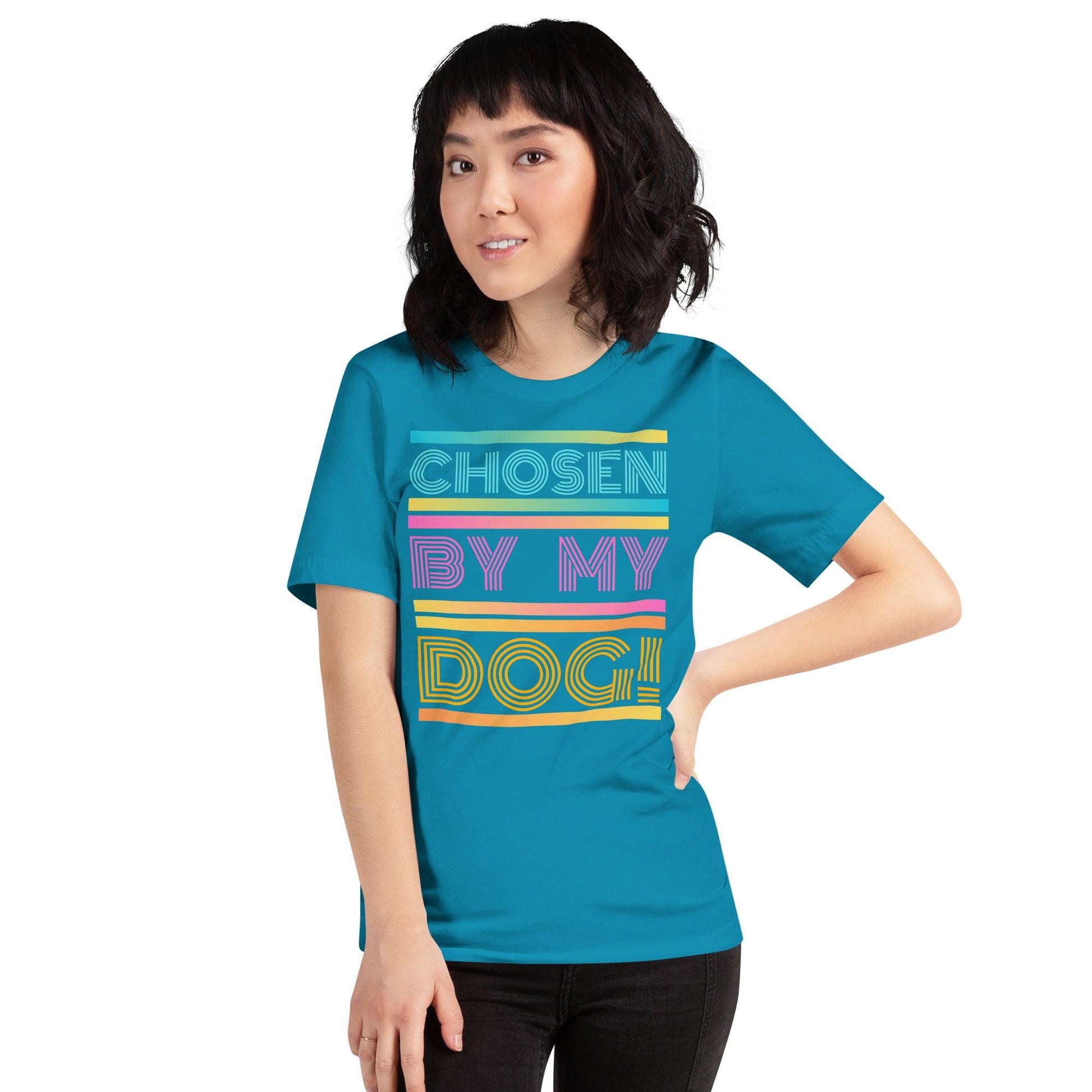 Chosen By My Dog Crew Neck Tee - Pet Pride Tees