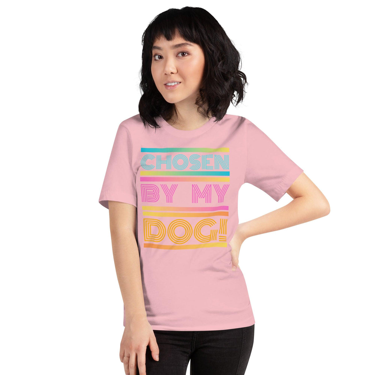 Chosen By My Dog Crew Neck T-Shirt - Pet Pride Tees