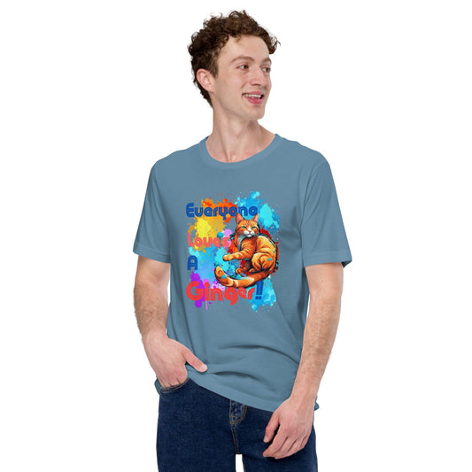 Everyone Loves A Ginger Crew Neck Tee - Pet Pride Tees