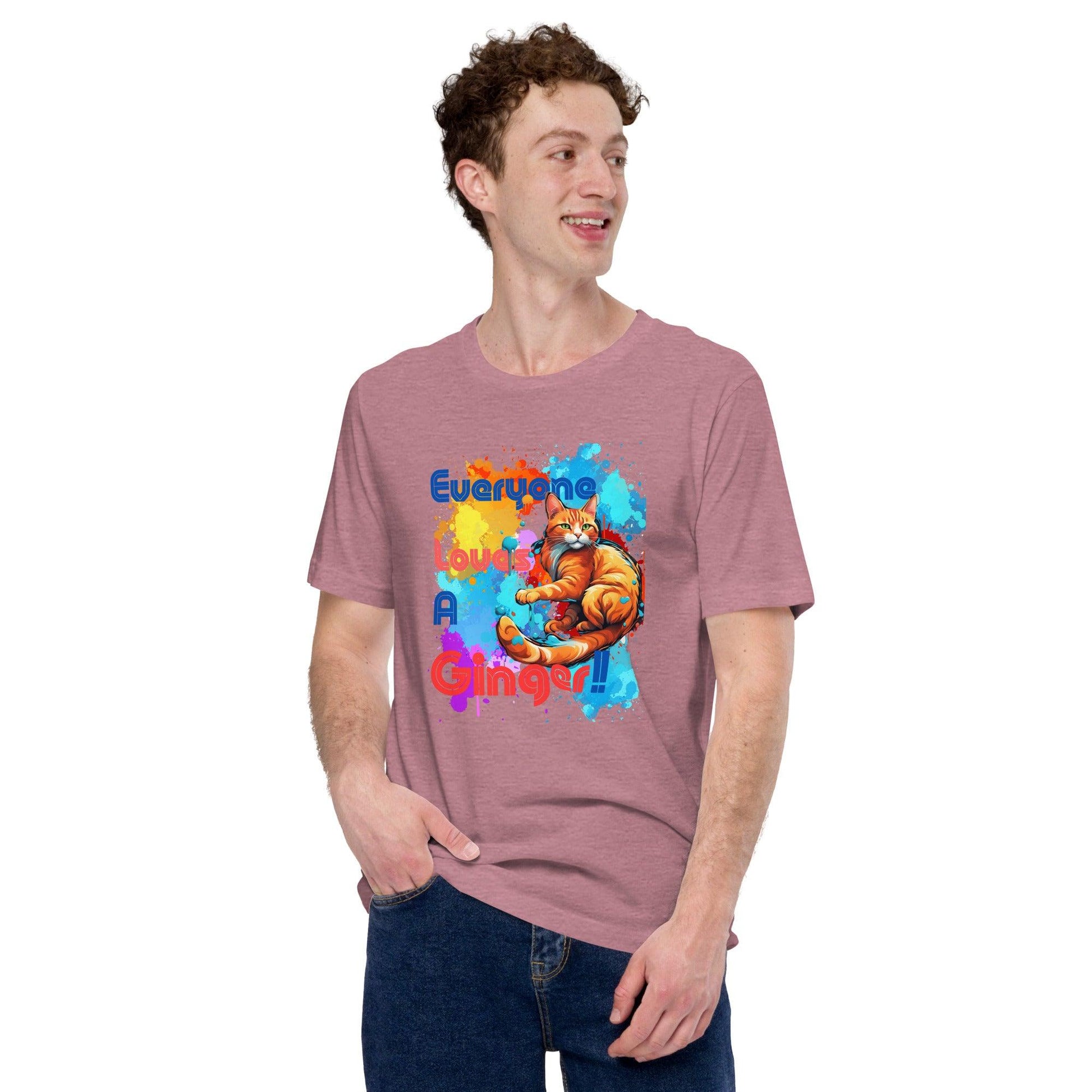 Everyone Loves A Ginger Crew Neck Tee - Pet Pride Tees