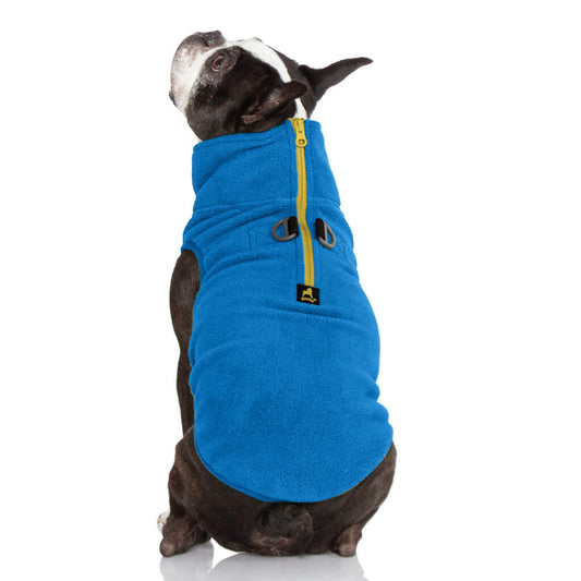 Half Zip Up Fleece Vest