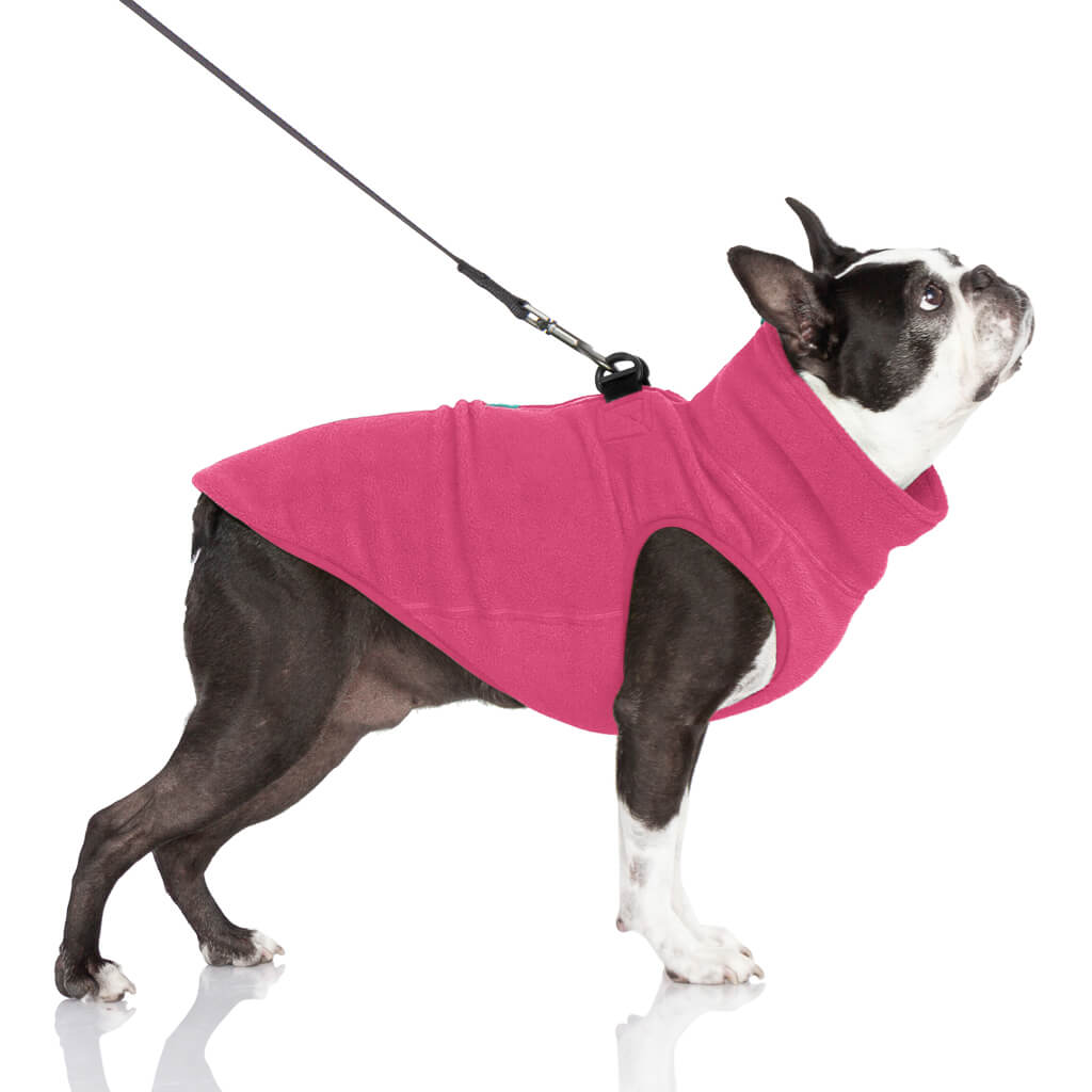 Half Zip Up Fleece Vest