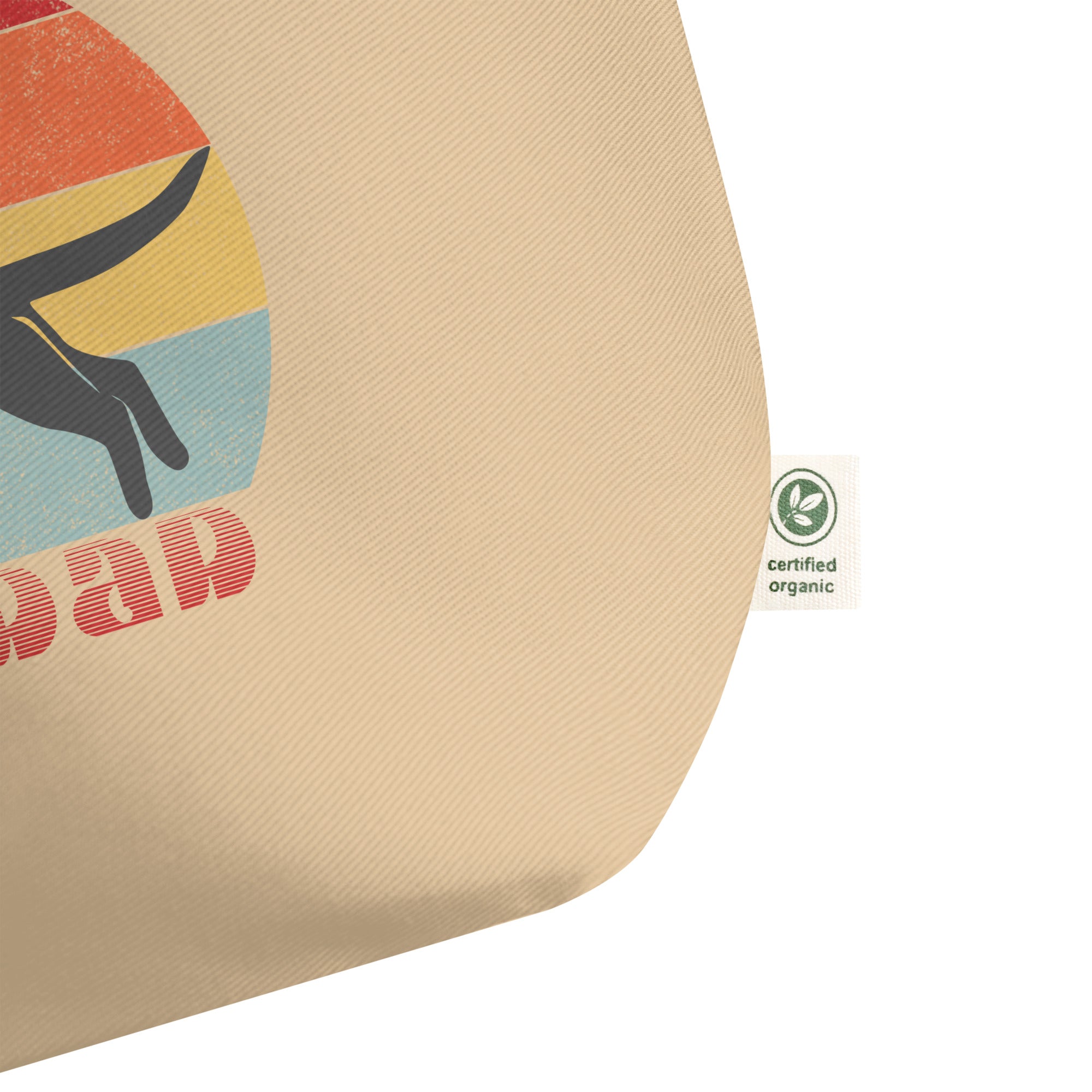 Cat Dad Organic Cotton Tote Bag – Large & Durable - Pet Pride Tees