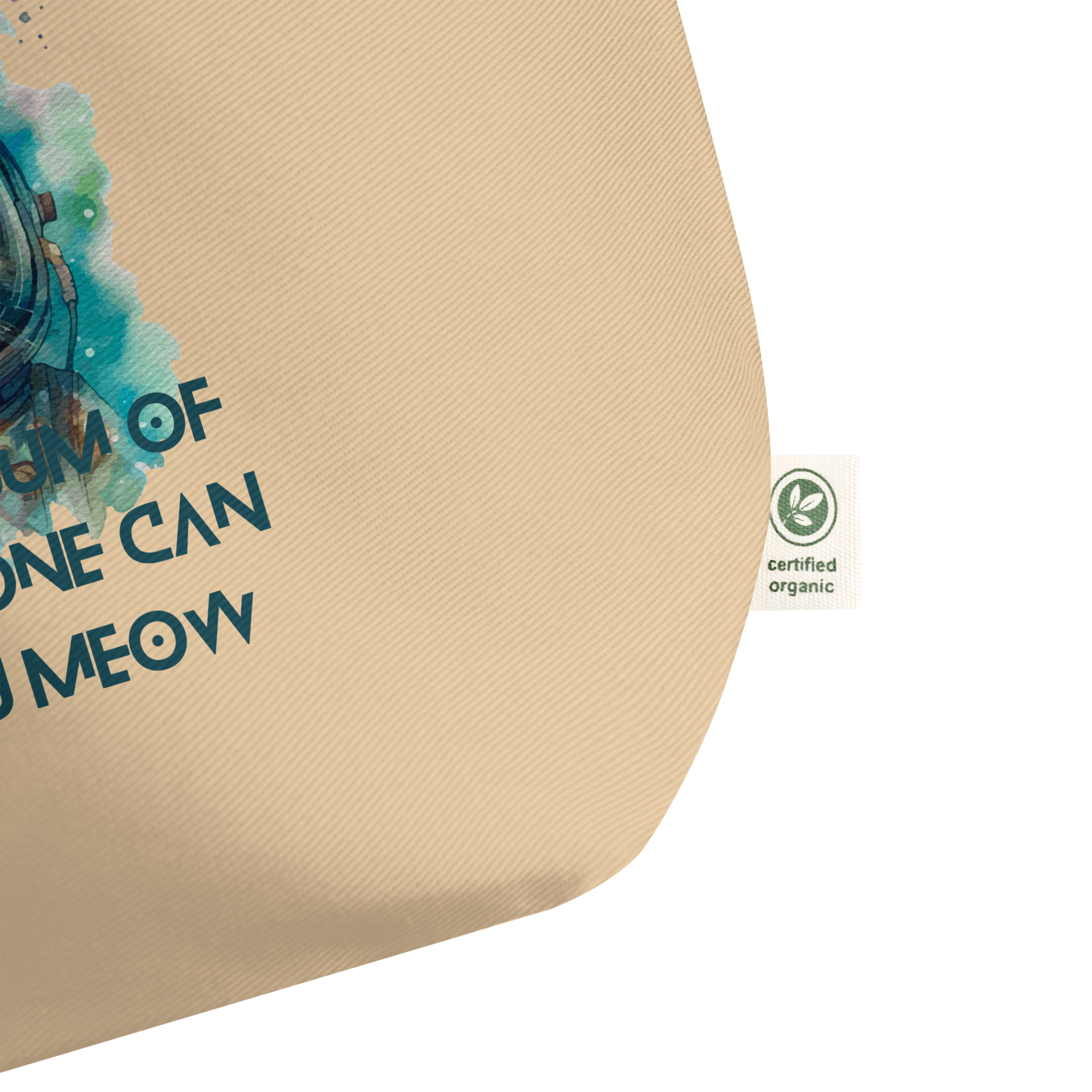 Space Cat Organic Cotton Tote Bag – Large & Durable - Pet Pride Tees