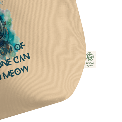 Space Cat Organic Cotton Tote Bag – Large & Durable - Pet Pride Tees