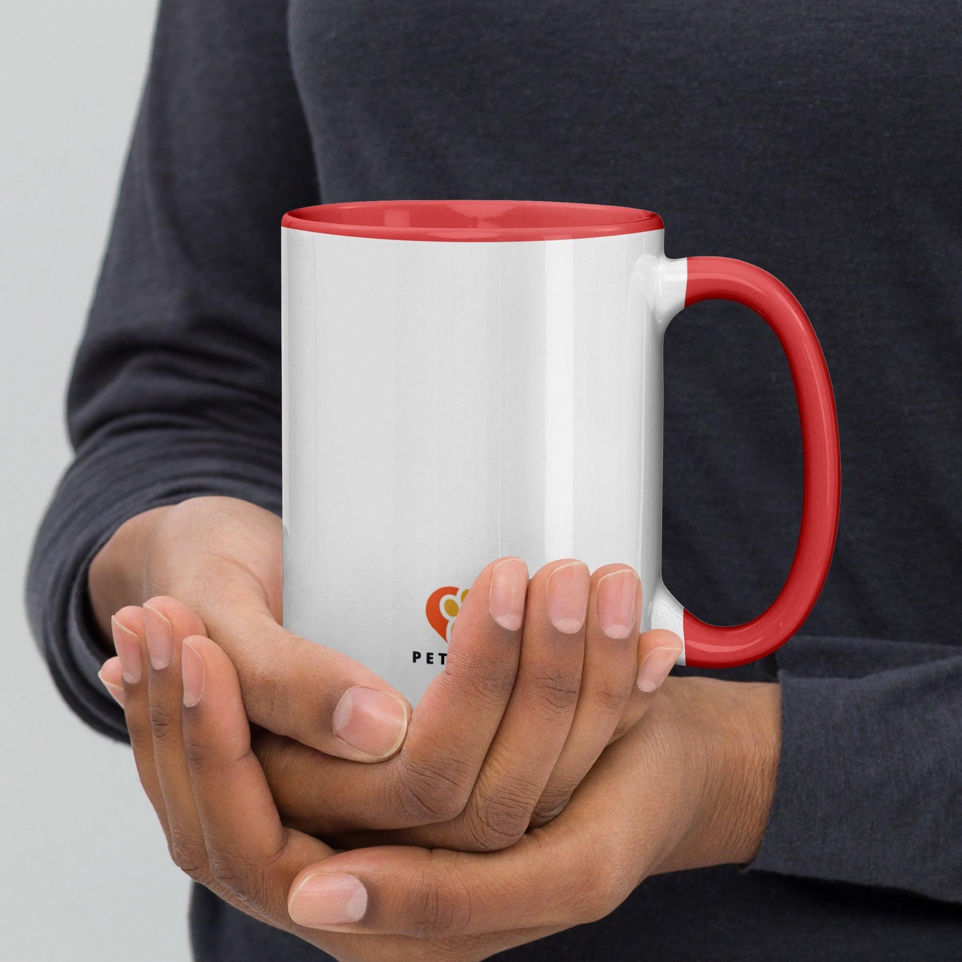 Peace, Love, & Paws Color Splash Mug - Pet Pride Tees