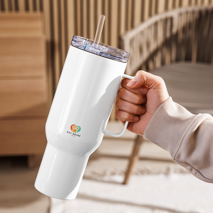Bad Bitch Travel Mug w/ Handle - 40oz - Pet Pride Tees