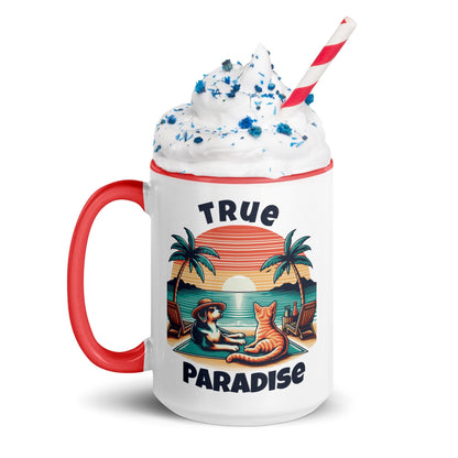 True Paradise Ceramic Mug - 15 oz - Pet Pride Tees