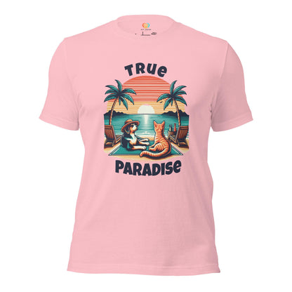 True Paradise Crew Neck T-Shirt - Pet Pride Tees