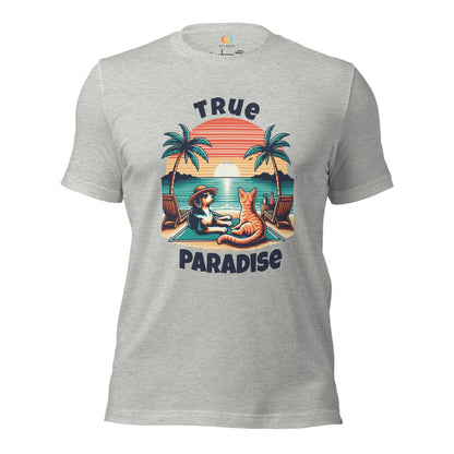 True Paradise Crew Neck T-Shirt - Pet Pride Tees