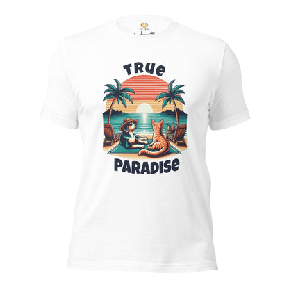 True Paradise Crew Neck T-Shirt - Pet Pride Tees