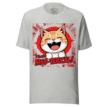 That’s Hiss-terical Crew Neck T-Shirt - Pet Pride Tees