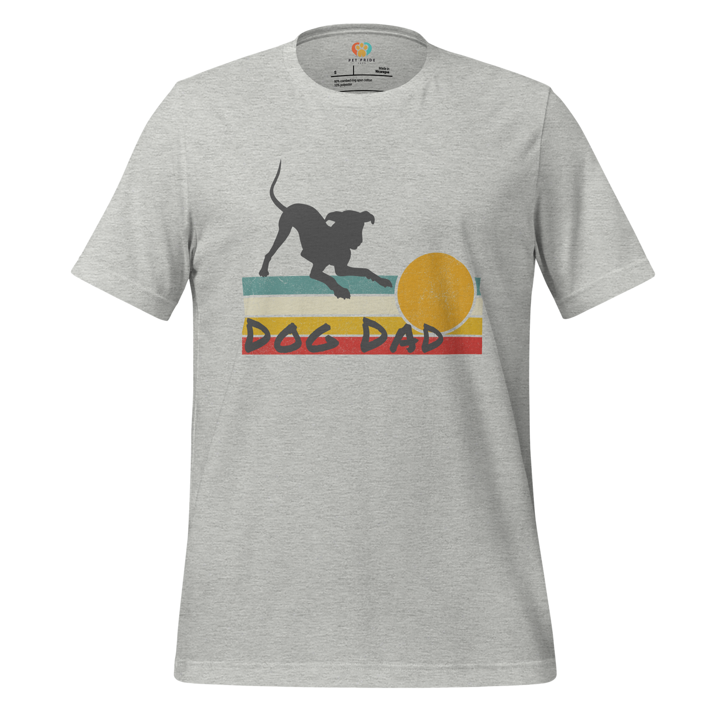 Dog Dad Crew Neck T-Shirt - Pet Pride Tees