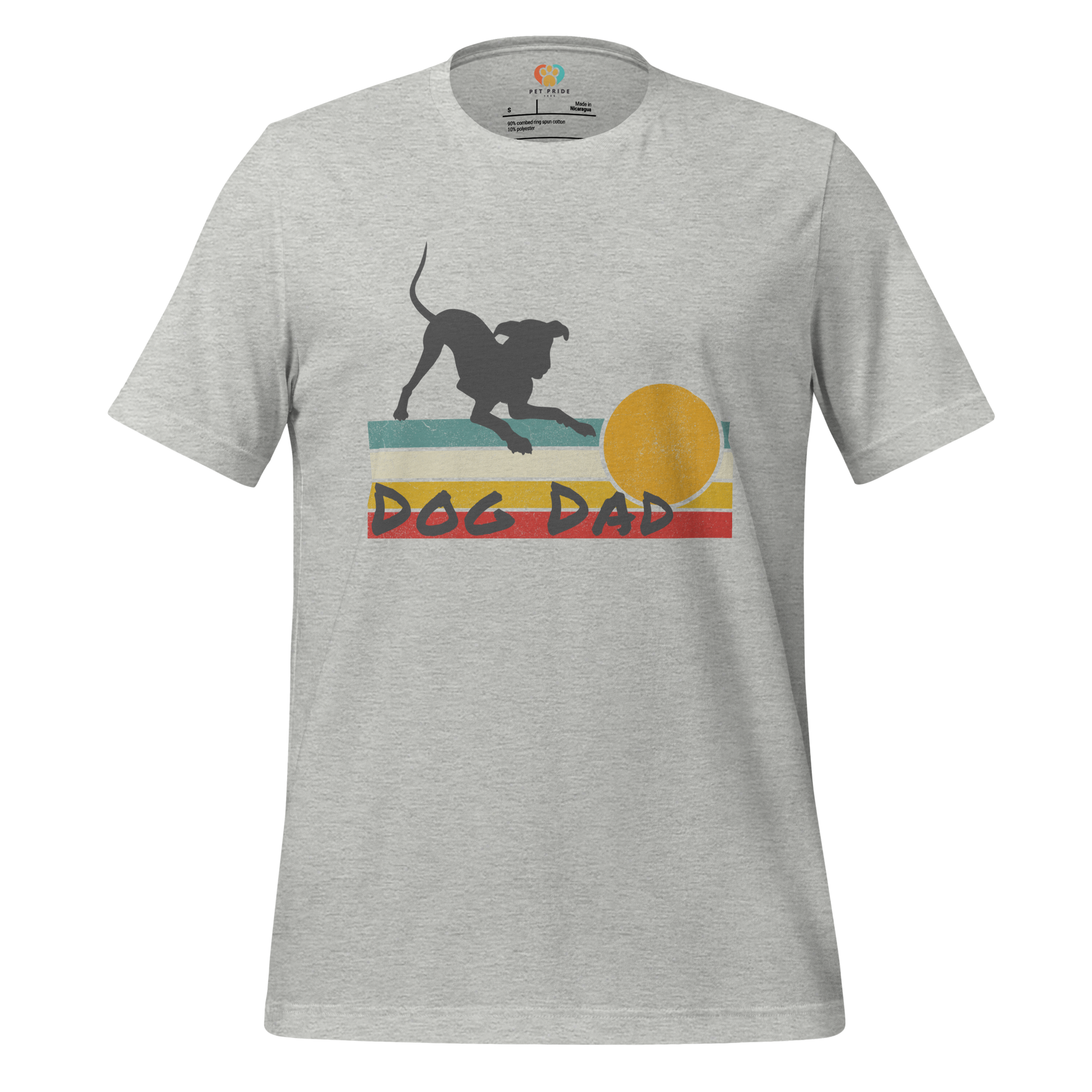 Dog Dad Crew Neck T-Shirt - Pet Pride Tees