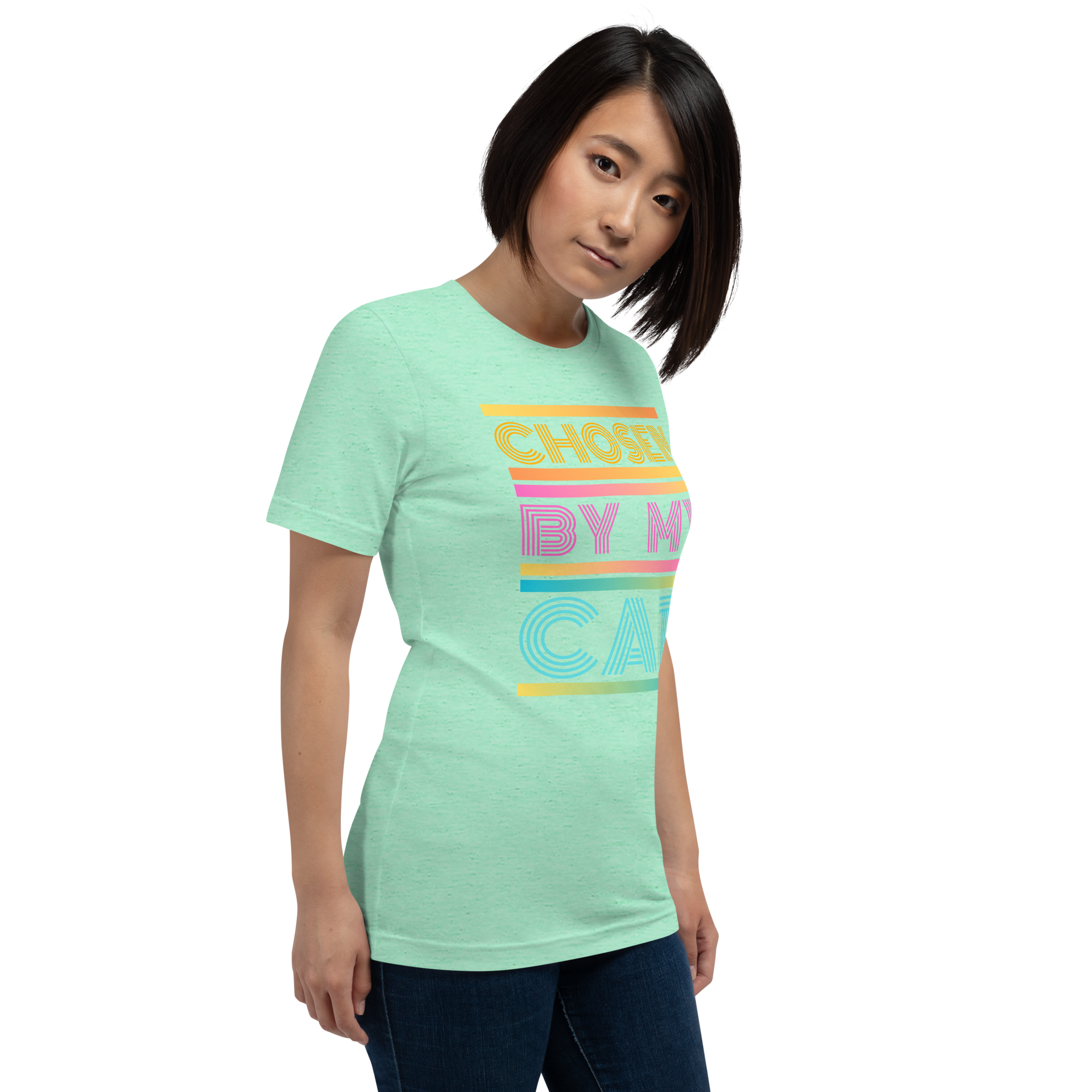 Chosen By My Cat Crew Neck T-Shirt