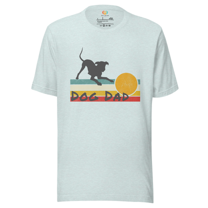 Dog Dad Crew Neck T-Shirt - Pet Pride Tees
