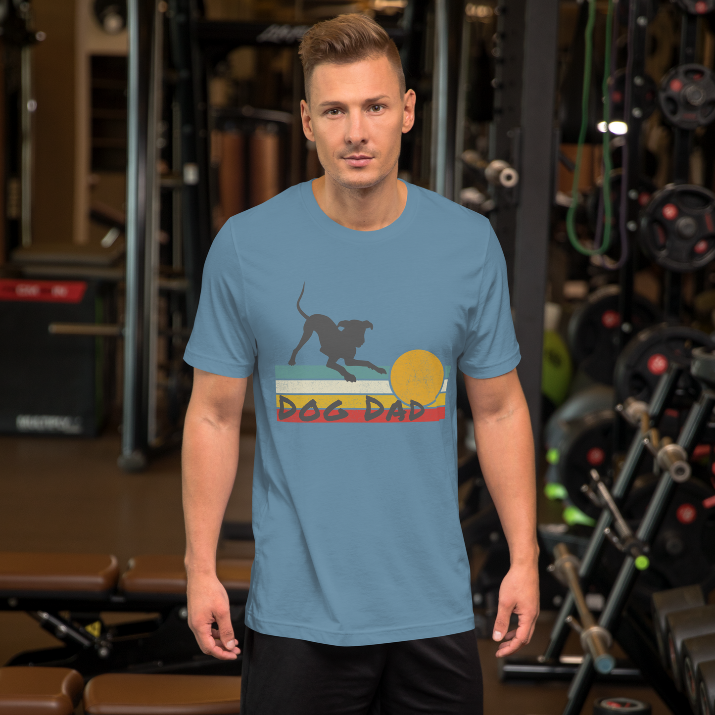 Dog Dad Crew Neck T-Shirt - Pet Pride Tees