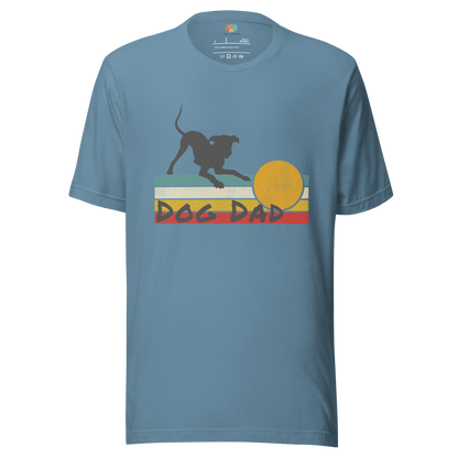 Dog Dad Crew Neck T-Shirt - Pet Pride Tees