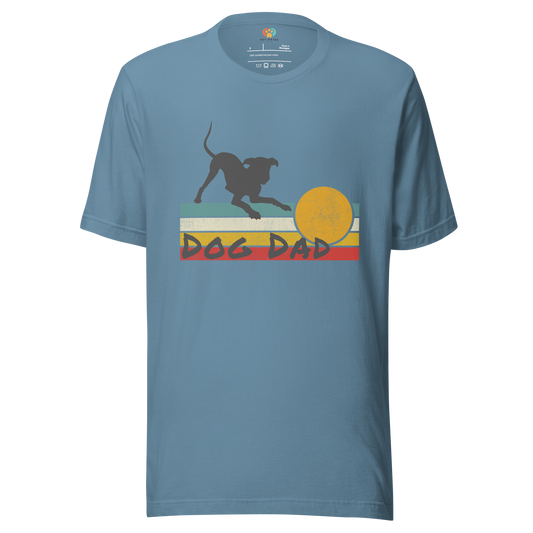 Dog Dad Crew Neck T-Shirt - Pet Pride Tees