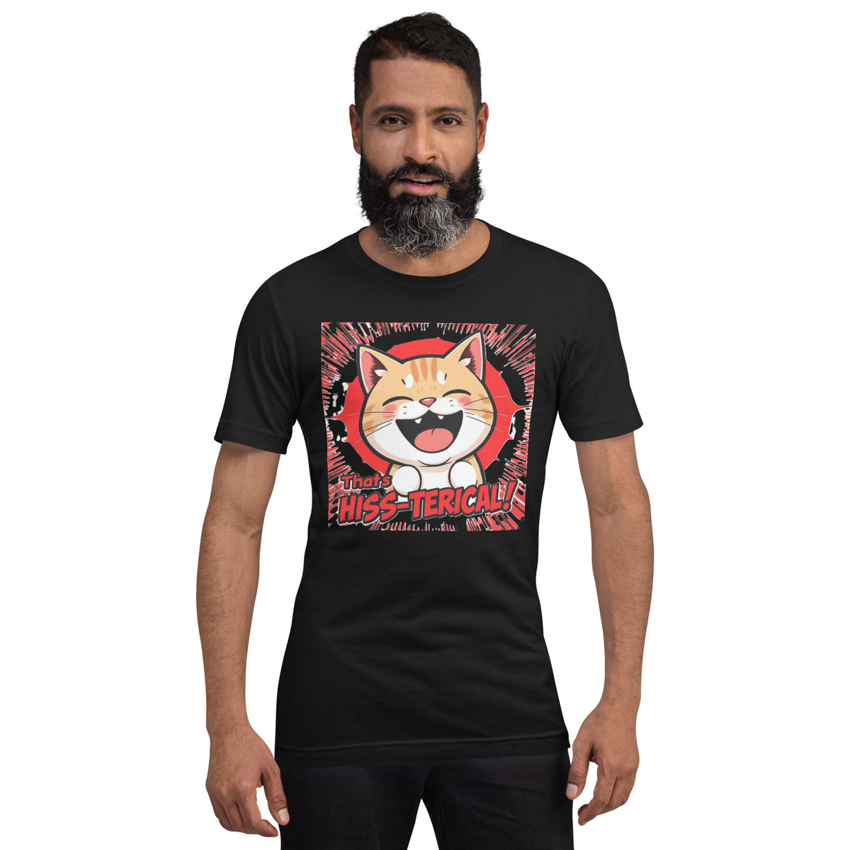 That’s Hiss-terical Crew Neck T-Shirt - Pet Pride Tees