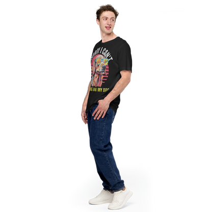 Hanging With My Dog Crew Neck T-Shirt - Pet Pride Tees