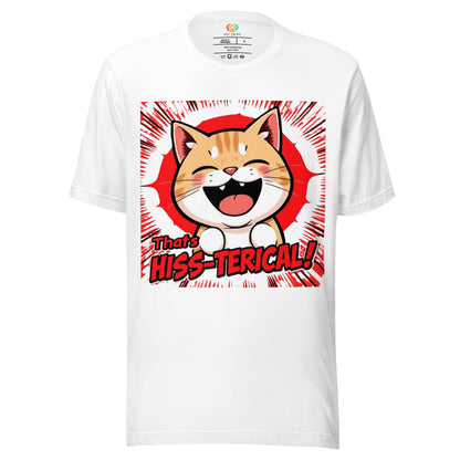 That’s Hiss-terical Crew Neck T-Shirt - Pet Pride Tees