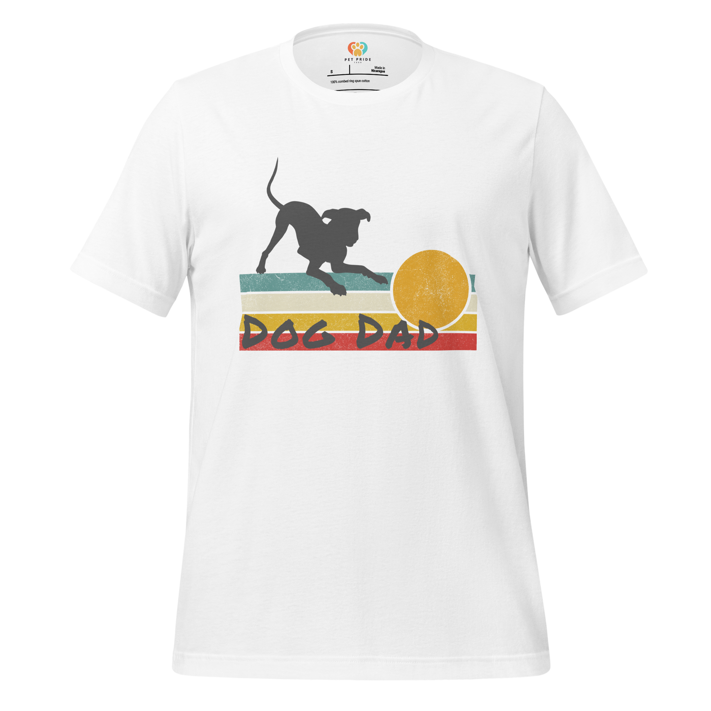 Dog Dad Crew Neck T-Shirt - Pet Pride Tees