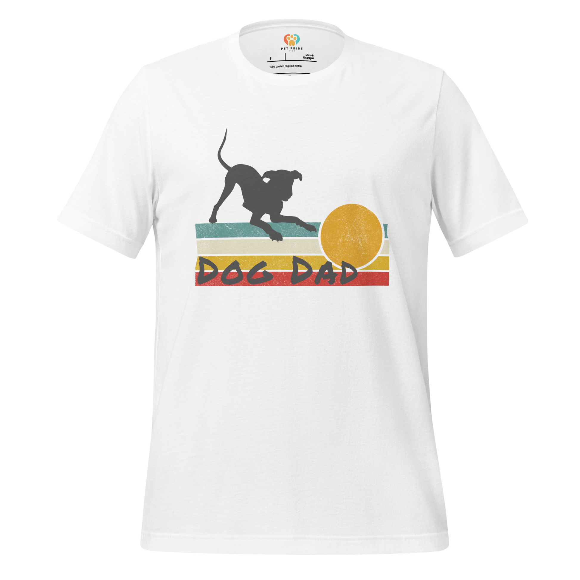 Dog Dad Crew Neck T-Shirt - Pet Pride Tees