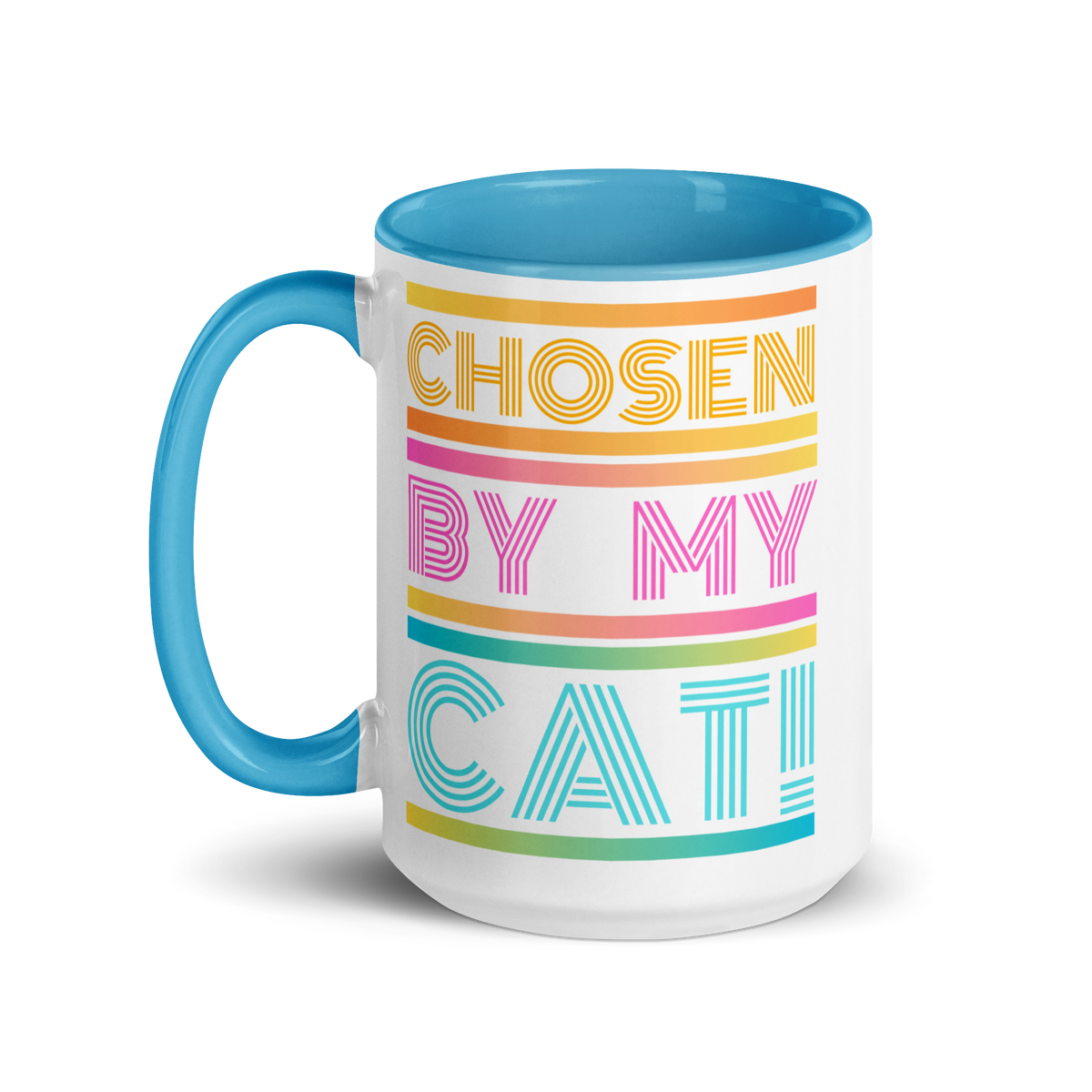 Chosen By My Cat Ceramic Mug – 15 oz - Pet Pride Tees