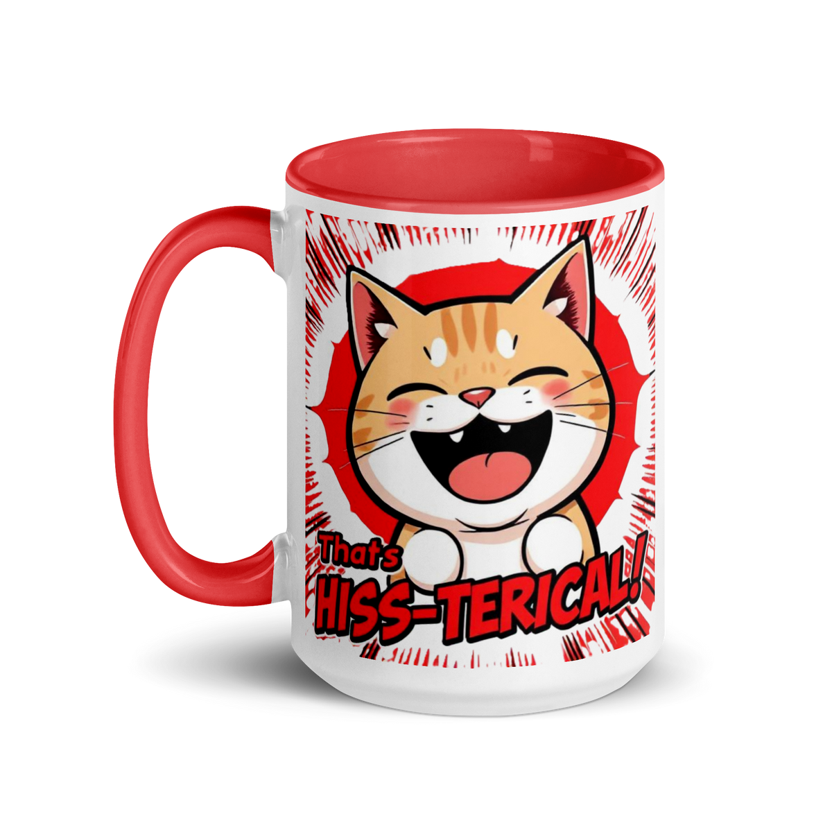 That’s Hiss-terical Ceramic Mug – 15 oz - Pet Pride Tees