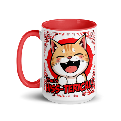 That’s Hiss-terical Ceramic Mug – 15 oz - Pet Pride Tees
