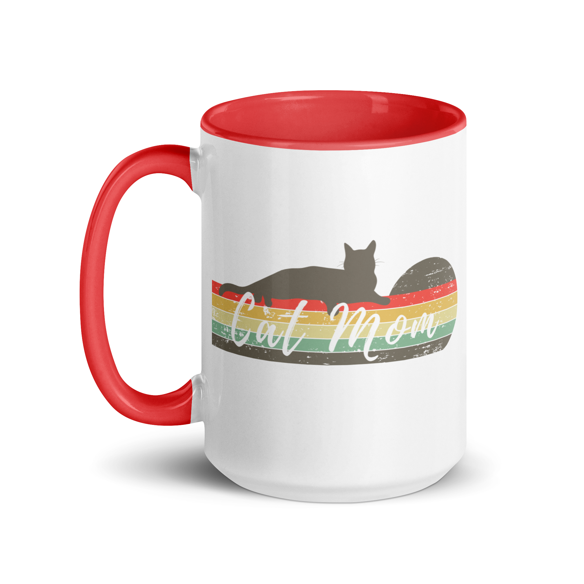 Cat Mom Ceramic Mug - 15oz. - Pet Pride Tees