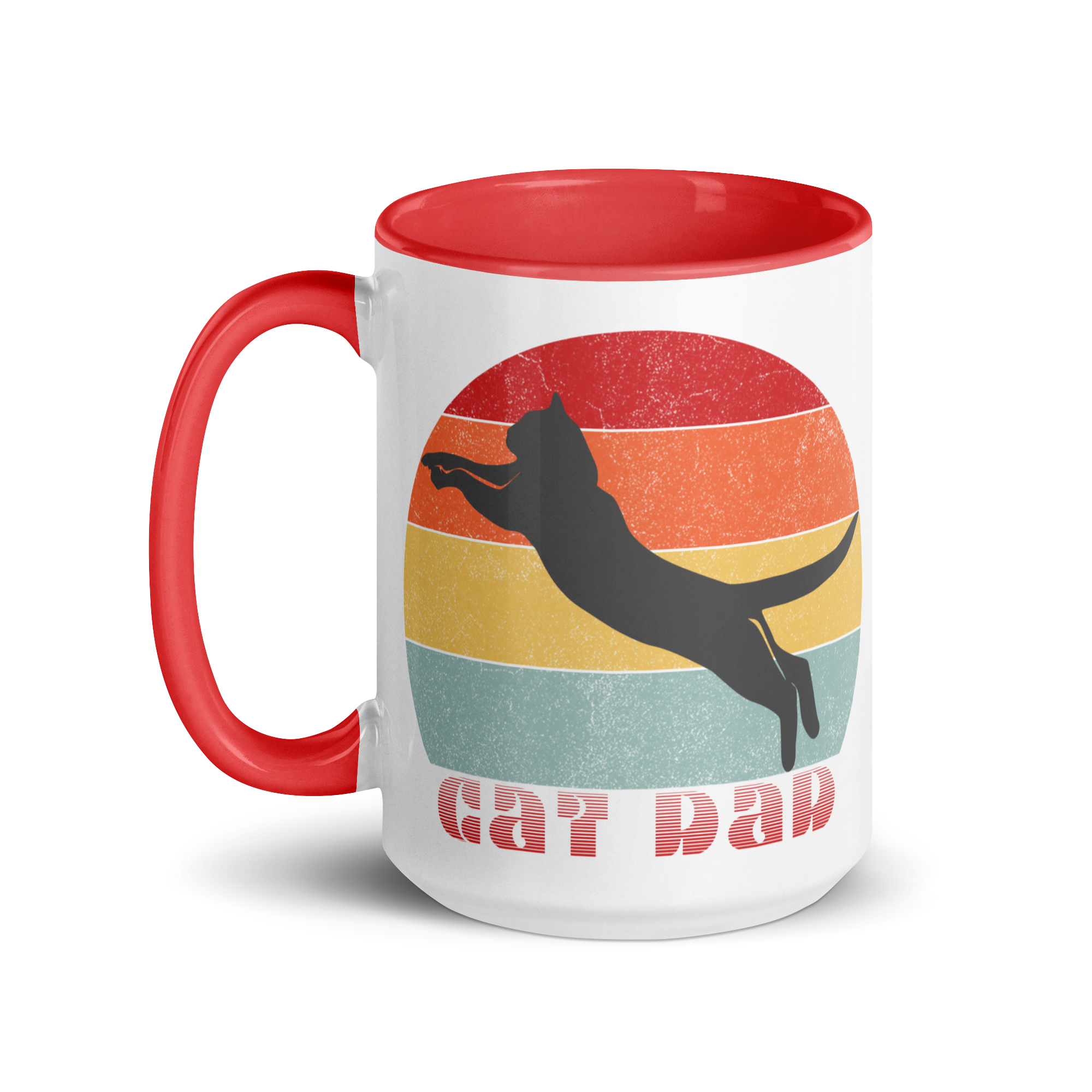 Cat Dad Ceramic Mug - 15 oz - Pet Pride Tees