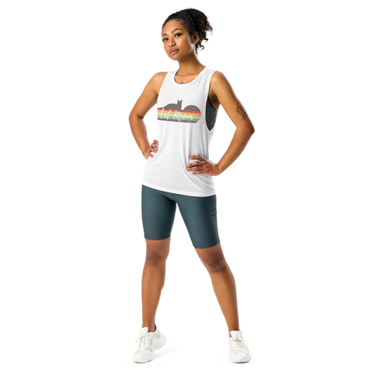 Cat Mom Women’s Muscle Tank Top – Relaxed Fit - Pet Pride Tees